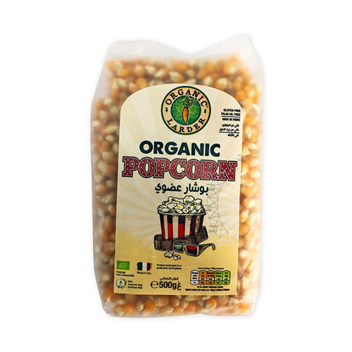 Organic Larder Popcorn 500g