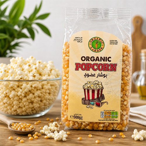 Organic Larder Popcorn 500g
