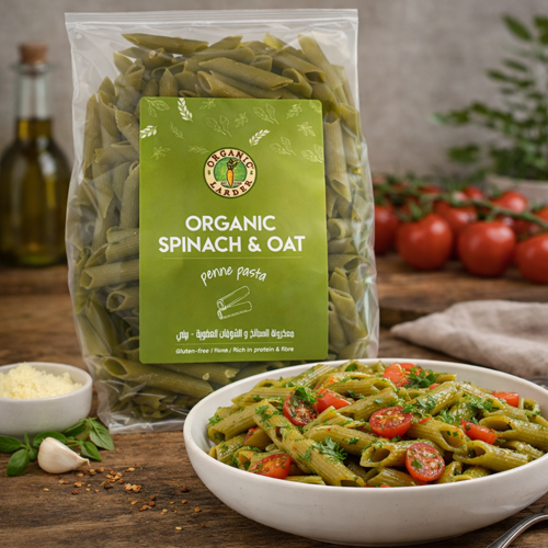 Organic Larder Corn Oat Spinach Penne 300g