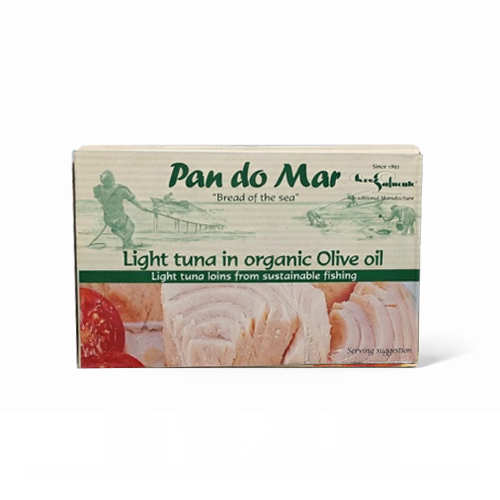 Pan Do Mar Light Tuna in Organic Olive Oil 120g