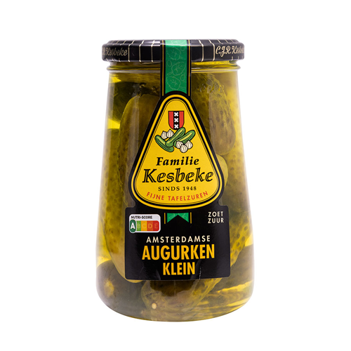 Kesbeke Amsterdam Small Pickles 370ml