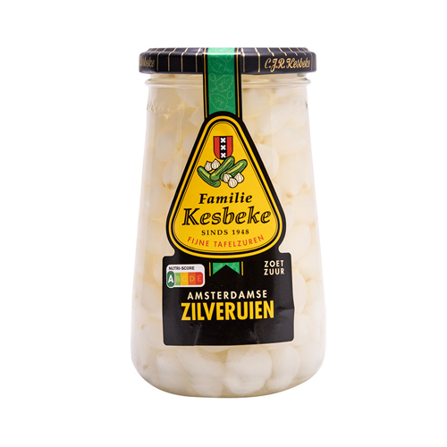 Kesbeke Amsterdam Pickled Silver Onions 370ml