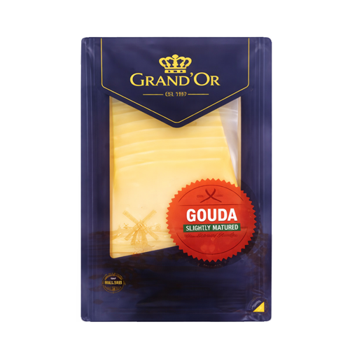 Grand Or Gouda Cheese 48% – Young Wedge 200G