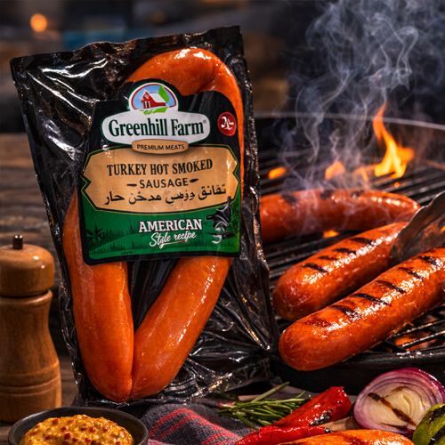 Greenhill Turkey Hot Smoked Sausage 396g