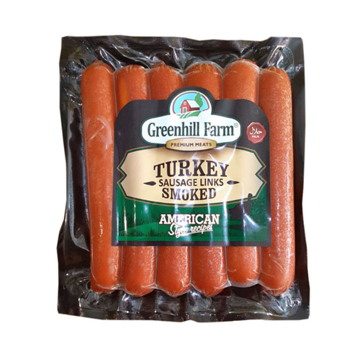 Greenhill Turkey Smoked Sausage Links 396g