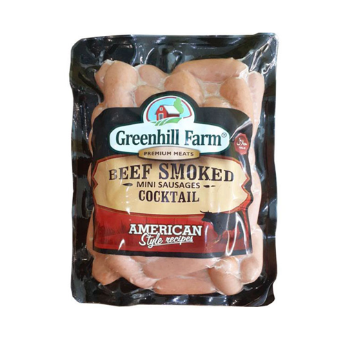 Greenhill Beef Smoked Cocktail Mini Sausage 400g