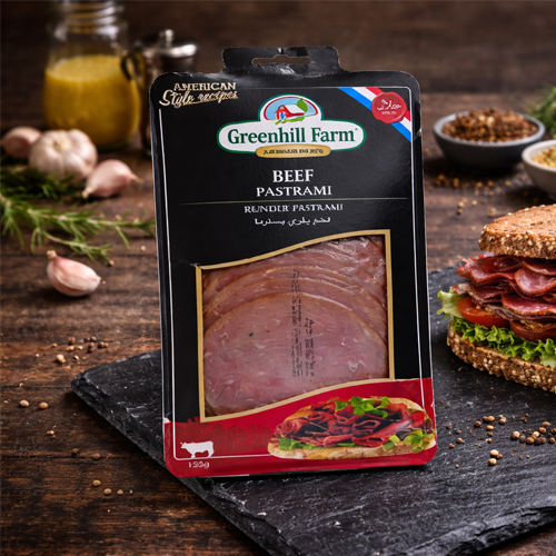 Greenhill Beef Pastrami 135g