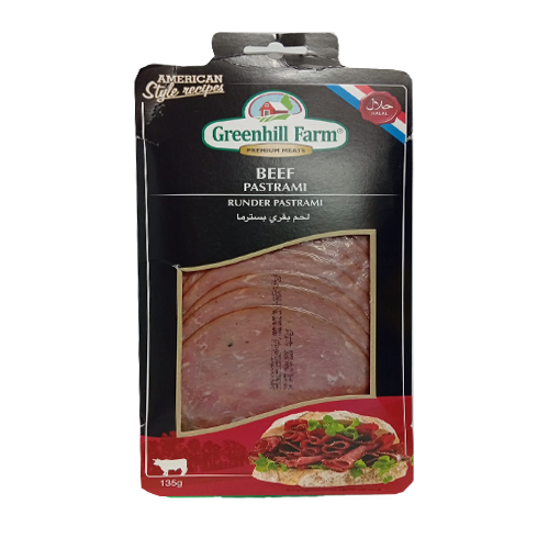 Greenhill Beef Pastrami 135g