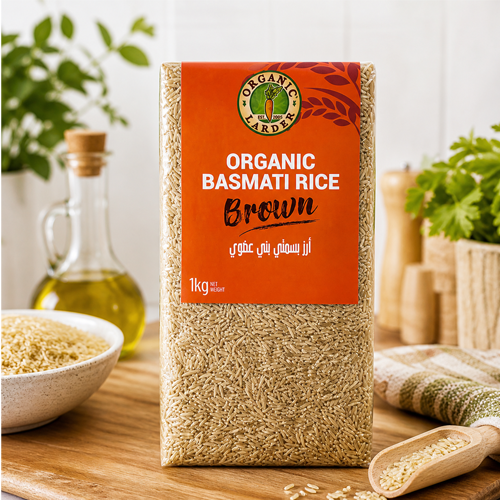 Organic Larder Himalayan Brown Basmati Rice 1kg