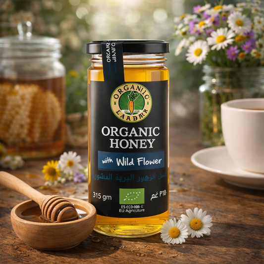 Organic Larder Honey with Wild Flower 315g