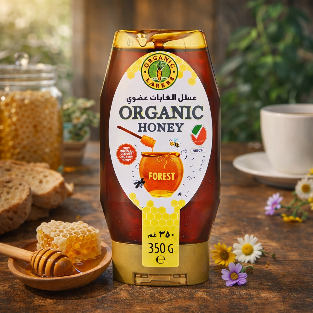 Organic Larder Honey Forest 350g