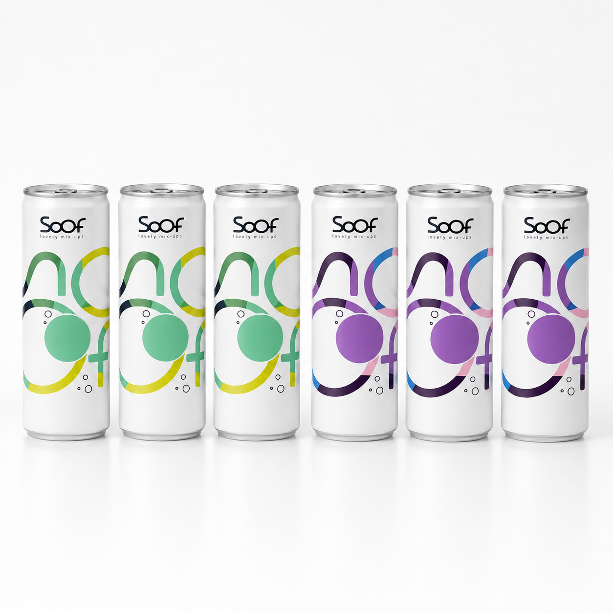 Soof Sparkling Variety Pack (6 x 250ml)