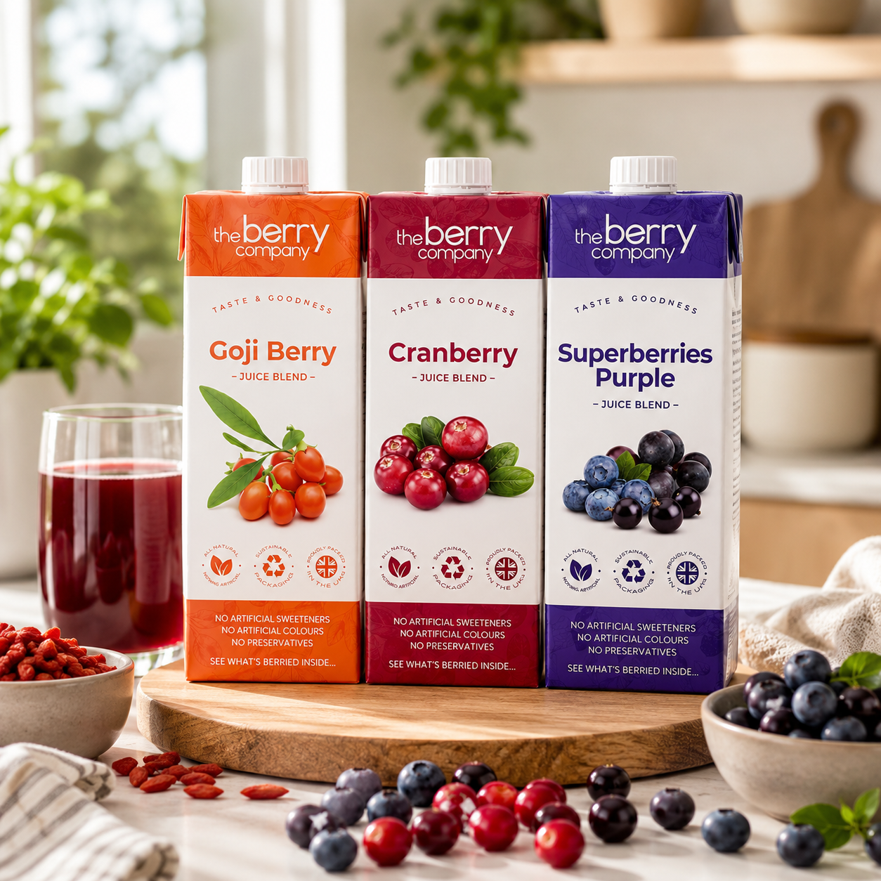The Berry Company Superfruit Juice Bundle