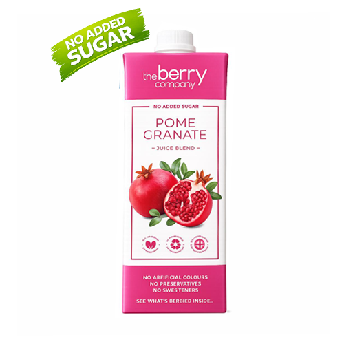 The Berry Company No Added Sugar Pomegranate Juice 1L